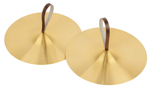 AMS 07 Inch Brass Cymbals with Hand Straps - ED458 Series