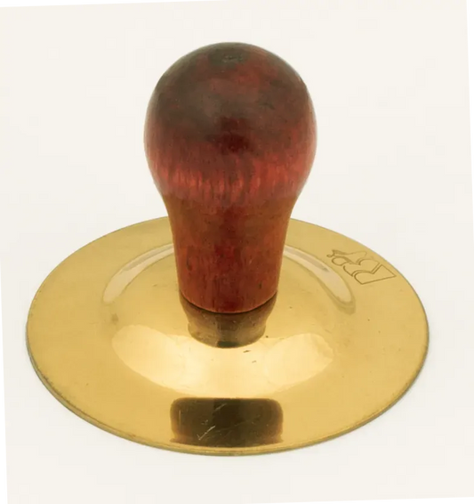 AMS 02 Inch Brass Finger Cymbals with Wooden Knobs - ED461 Series