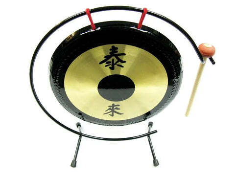 Mitello 10" Gong with Stand and Beater