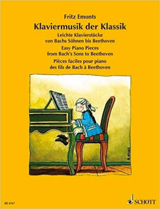Easy Piano Pieces From Bachs Sons To Beethoven (Softcover Book)
