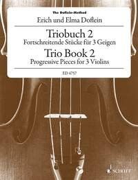 Doflein Method Trio Book 2 for 3 Violins - Schott Music, 48 Pages