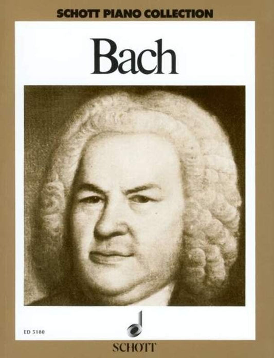 Schott Piano Collection - Bach by Johann Sebastian Bach, 64 Pages, Schott Music