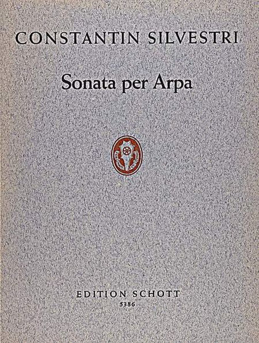 Sonata For Harp Book