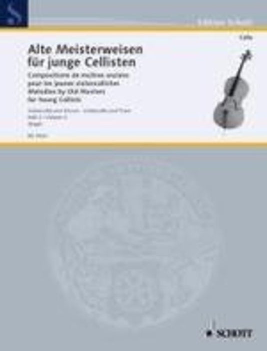 Melodies By Old Masters For Cellists Vol 2 Ed E Rapp (Softcover Book)