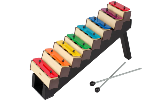 Mitello 08 Chime Bar Set Diatonic with Beaters C3-C4, ED565
