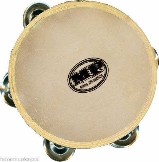 NEW MANO TAMBOURINE 6 Inch Wood Kids Musical Education