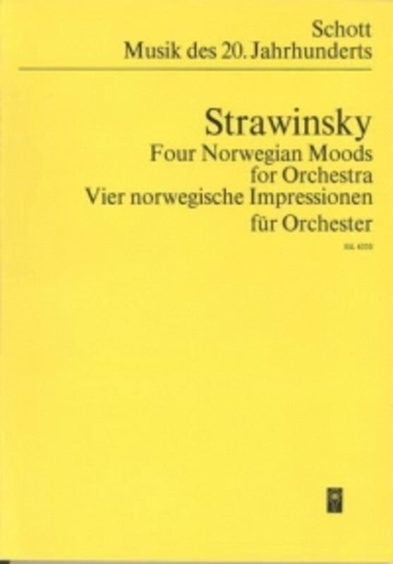 Four Norwegian Moods For Orchestra