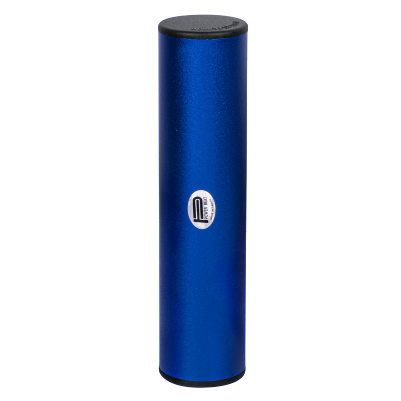Powerbeat Latin Shaker - 8" Length, 2" Diameter, Aluminium, Satin Finish, Gold — view 2