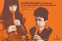 Leichte Duette Nach Melodien Descant Recorder Duet by Franz Moeckl & Karl Haus, Schott Music, 20 Pages