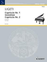 Ligeti - Capriccio No. 1 & Invention, Capriccio No. 2 for Piano, 17 Pages, Schott Music