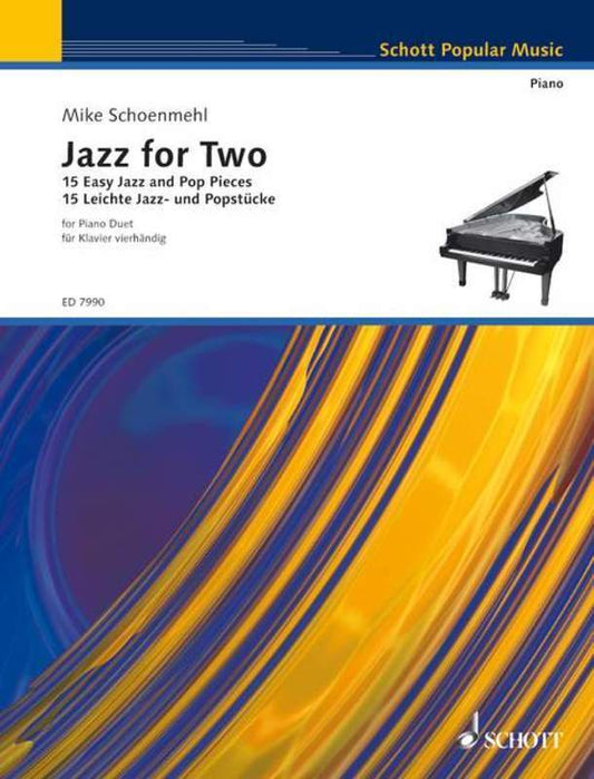 SchoenmeHL - Jazz For Two Piano Duet (Softcover Book)