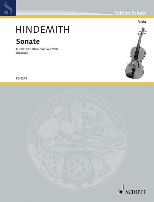Viola Sonata for Solo Viola Sheet Music