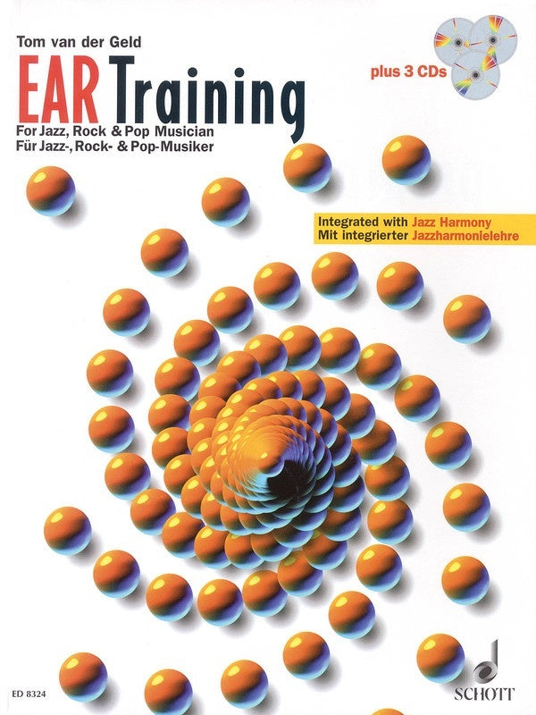 New Ear Training For Rock Pop And Jazz Book/3CDs (Softcover Book/CD)