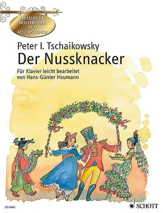 Nussknacker Easy Piano Ed Heumann German Edition Book