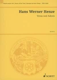 Henze - Venus und Adonis Opera in One Act Score, Study Score, 302 Pages, Schott Music