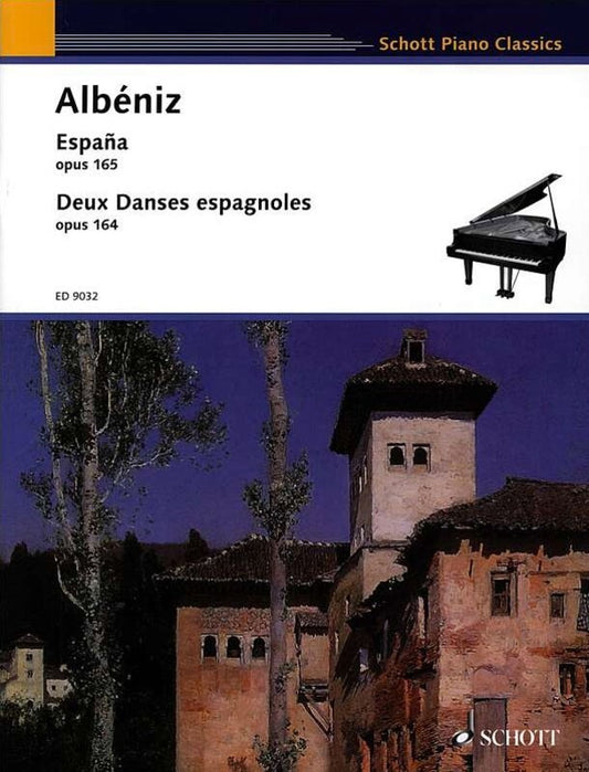 Espana Op 165 And 2 Dances Espagnoles Op 164 Piano (Softcover Book)