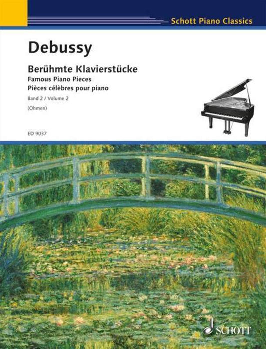 Debussy - Famous Piano Pieces Vol 2 (Softcover Book)