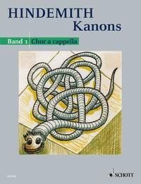 Hindemith - Kanons Vol 1 for Choir A Cappella, Schott Music, 56 Pages