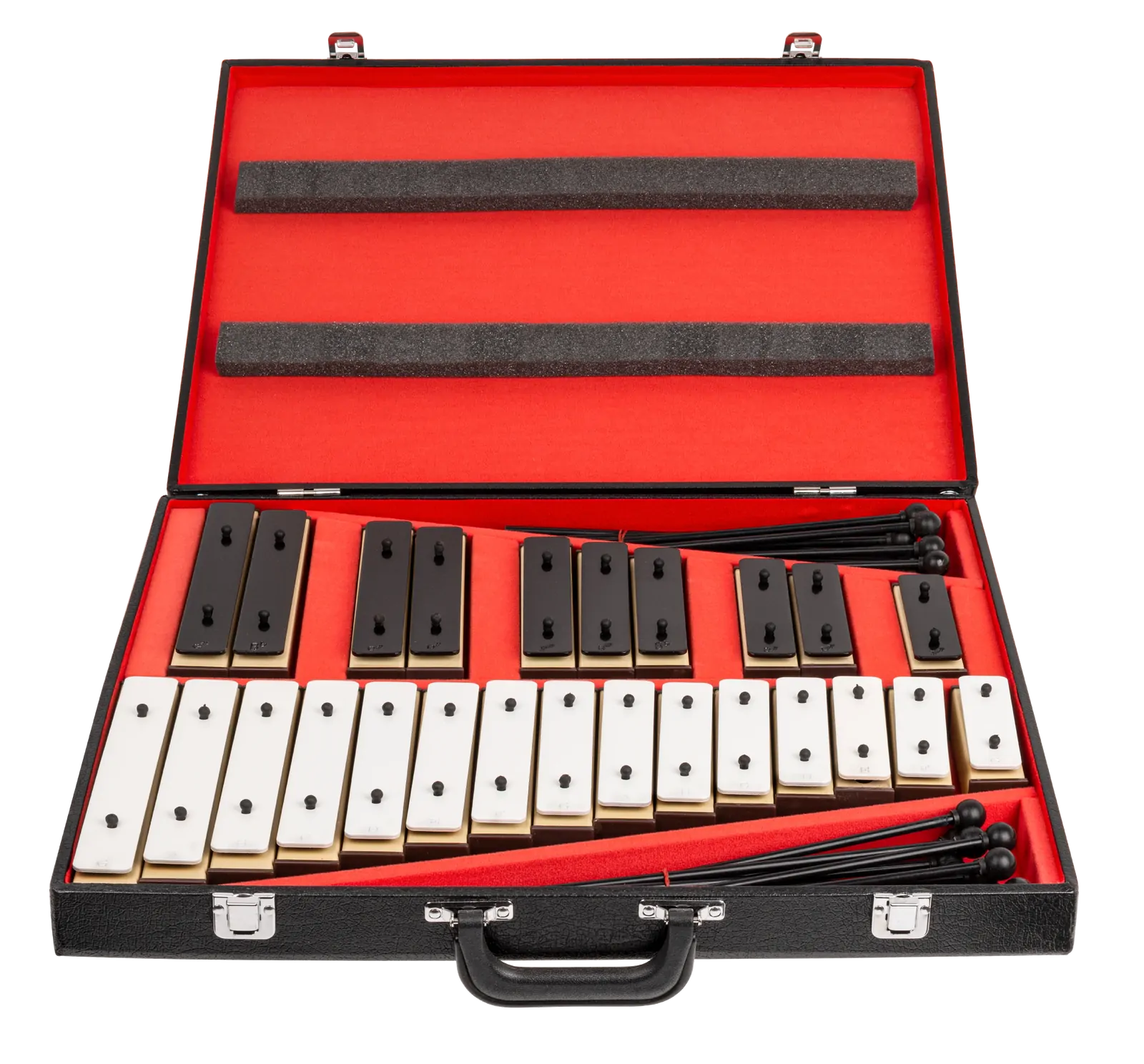 Mitello ED925 25 Chime Bar Set Chromatic with Beaters C2-G3