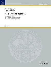 Vasks - String Quartet No. 4 for Cello and Viola, Schott Music, 92 Pages
