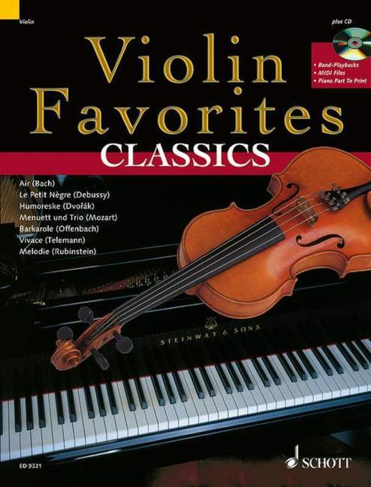 Violin Favourites Classics Book/CD (Softcover Book/CD-Rom) Book