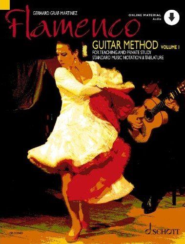 Flamenco Guitar Method: Notes & TAB by Gerhard Graf-Martinez, 112 Pages, Standard Notation & Tablature, Schott Music