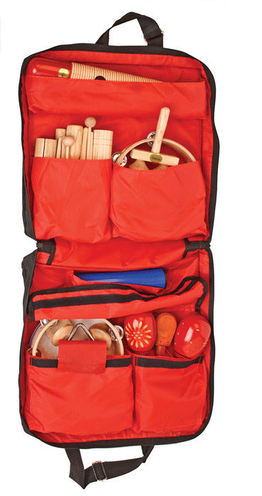 DXP 17 Piece Percussion Set tambourines shakers guiros tone blocks claves