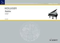 Holliger - Partita for Piano, 44 Pages, Schott Music, Piano Concert Piece