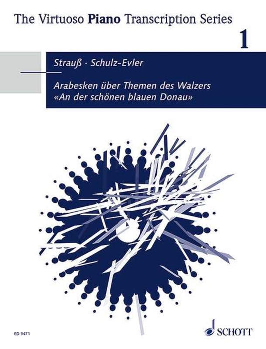 Arabesques On Blue Danube Trans Schulz-Evler Piano (Softcover Book)