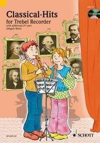 Classical Hits for Treble Recorder BK/CD by Schott Music