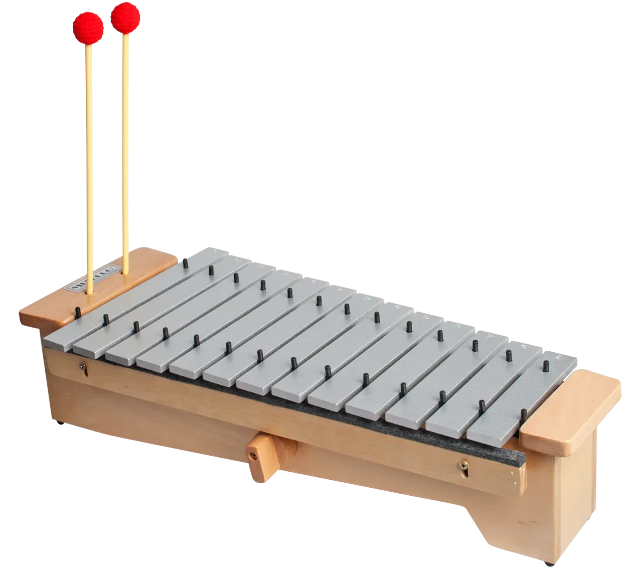 Mitello ED961 Metallophone 13 C2-A3 Diatonic Soprano with Mallet
