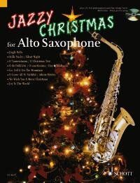 Jazzy Christmas for Alto Saxophone BK/CD