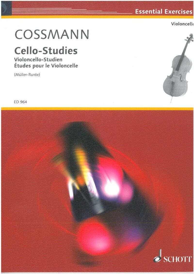 Cossmann Cello Studies for Advanced Players - 32 Pages by Schott Music