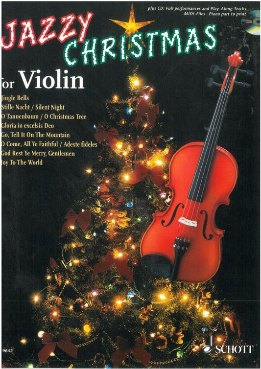 Jazzy Christmas for Violin BK/CD