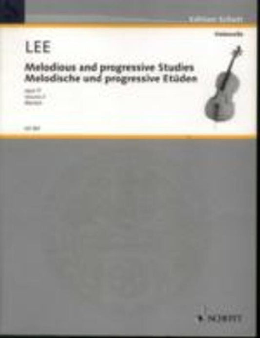 Lee Melodic and Progressive Studies Op. 31 Vol. 2 for Cello by Sebastian Lee, 24 Pages, Schott Music
