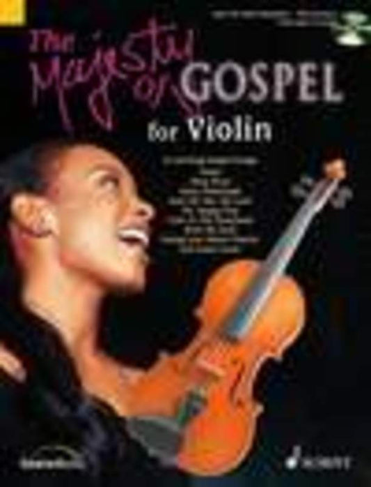 Majesty Of Gospel Violin Softcover Book/CD