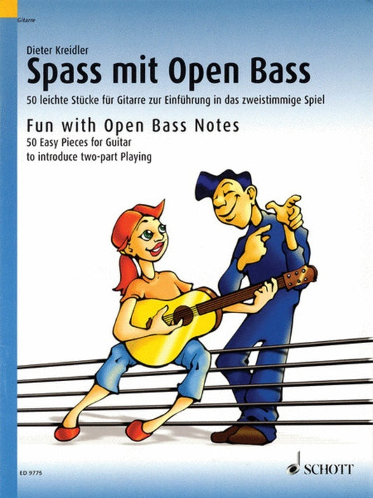 Fun With Open Bass Notes Guitar Book