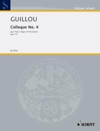 Guillou - Colloque No 4 Op 15 for Piano, Organ, Percussion
