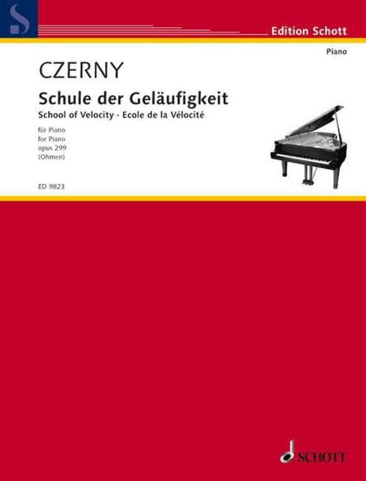 Czerny - School Of Velocity Op 299 Piano (Softcover Book)