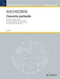 Shchedrin - Concerto Parlando for Violin, Trumpet, Piano by Schott Music, 80 Pages
