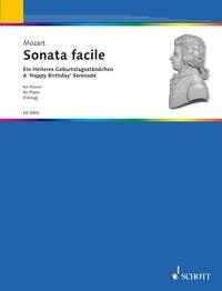 Mozart Sonata Facile Arranged by Freitag for Piano - 8 Pages