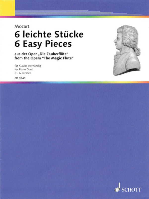 Easy Pieces 6 From Magic Flute Arr Neefe Pd Book