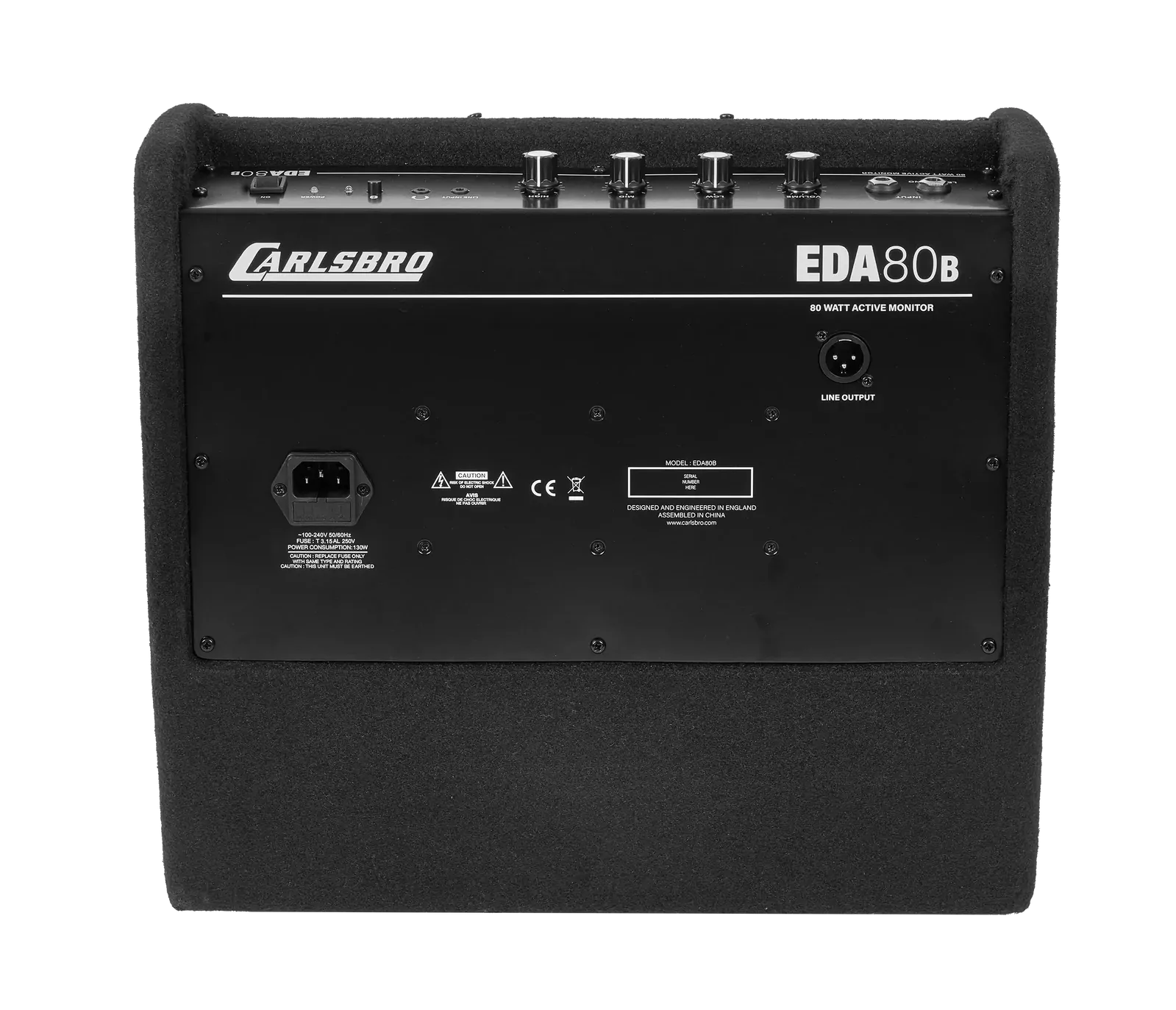 Carlsbro EDA 80B Drum Amp with Bluetooth — view 3