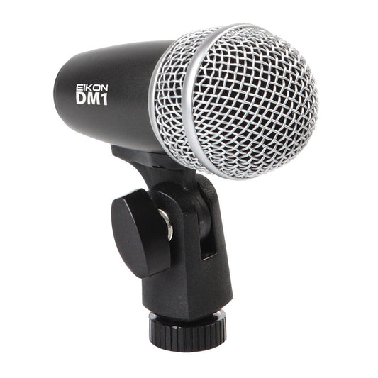 Eikon DM1 Dynamic Tom/Snare Microphone with Cardioid Pattern and Rim Clip