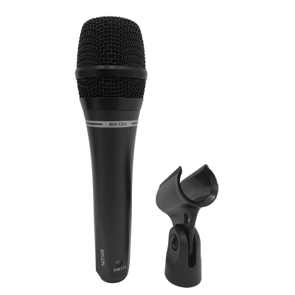 Eikon DM226 Vocal Dynamic Microphone with Bag & Clip, Cardioid, Frequency Response 50-15000 Hz, 3 Pin XLR Male Connector — view 5