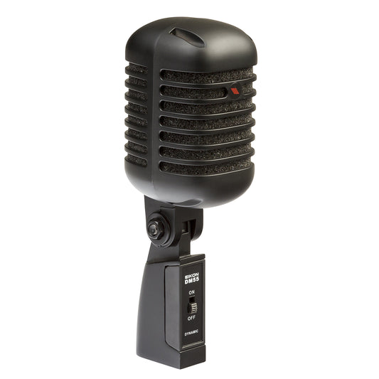 Eikon DM55V2BK Vintage Professional Vocal Dynamic Microphone Satin Black