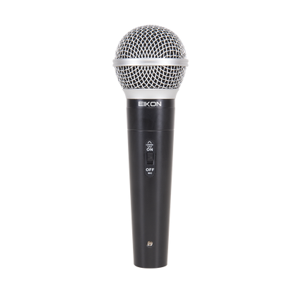 Eikon DM580LC Dynamic Vocal Microphone with On/Off Switch, Cable & Clip, Cardioid Pattern, 70-14000 Hz Frequency Response