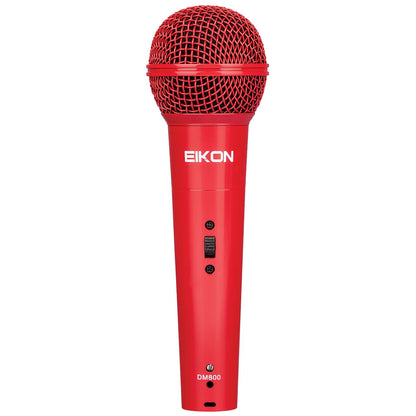 Eikon DM800 Vocal Dynamic Microphone with 4.5m XLR Cable, Cardioid Polar Pattern, 60-14000 Hz Frequency Response