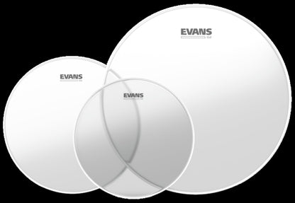 Evans G2 Clear Drumhead Pack 10", 12", 14" - Two Plies, Durable, Level 360 Technology — view 2