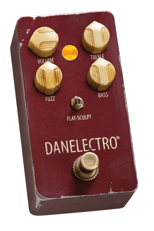 Danelectro Eisenhower Fuzz Guitar Pedal with Octave Effect and EQ